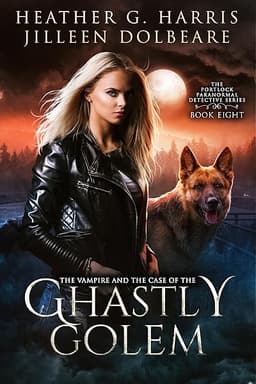 The Vampire and the Case of the Ghastly Golem: An Urban Fantasy Novel (The Portlock Paranormal Detective Series Book 8)