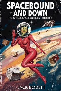 Spacebound and Down: A Cozy, Low-Stakes, Slice-of-Life Sci-fi Adventure (No Stress Space Express Book 2) by Jack Bodett