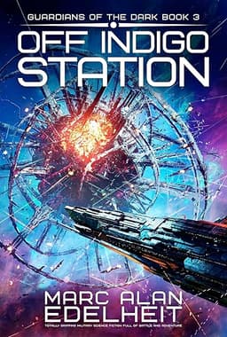 Off Indigo Station: Totally gripping military science fiction full of battle and adventure (Guardians of the Dark Book 3)